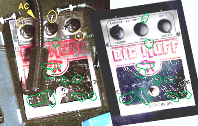 billy corgan pedal board. You can also see Billy#39;s white