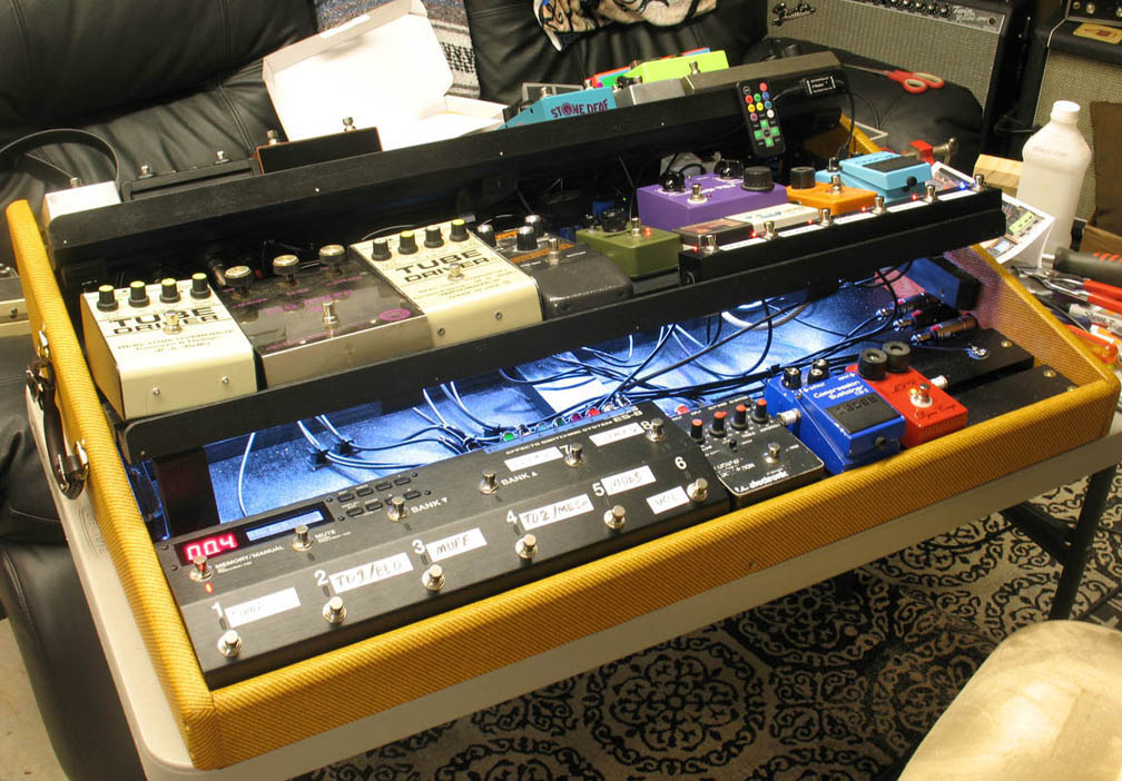 Custom Pedalboard Project